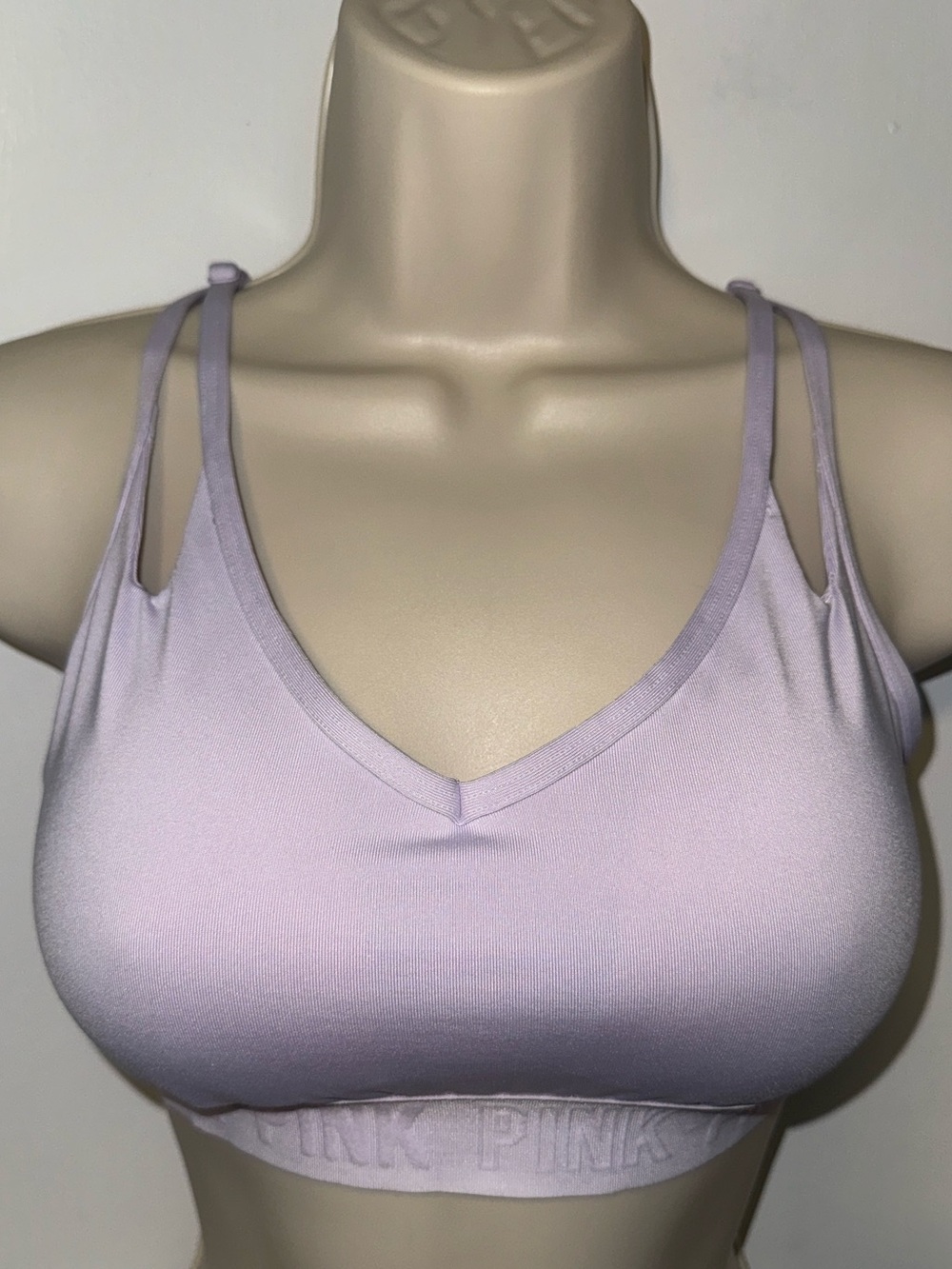 Victoria’s Secret PINK Ultimate Lightly Lined Sports Bra Lilac Women’s M Medium